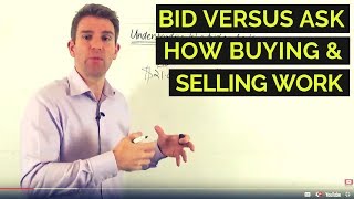 Bid vs Ask Prices How Buying and Selling Work ☝️ [upl. by Aicatsan]