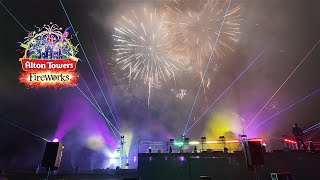 Alton Towers Fireworks Spectacular 2024  Phalanx Expo [upl. by Intyrb]