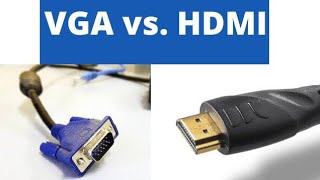 VGA vs HDMI Which is Better [upl. by Asihtal]