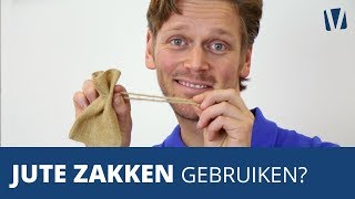 Waar Kun Je Jute Zakken Voor Gebruiken [upl. by Ecidnacal]