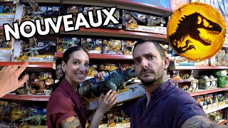 DE LA NOUVEAUTÉ SUR LES JOUETS DINOSAURES MATTEL JURASSIC WORLD DOMINION [upl. by Haberman]