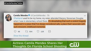 Camila Mendes Responds To Parkland Shooting [upl. by Gaelan]