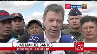 Terremoto Ecuador  Emisión 7pm 17 de Abril de 2016 Noticias RCN [upl. by Viki357]