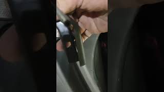 tesla model 3 windscreen washers blocked jets free fix un unblockable my bad [upl. by Davidde740]