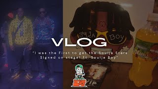 “I was the First to get the Soulja Stars Signed on stage Ft SouljaBoy [upl. by Firehs]