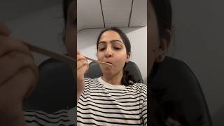 What I ATE in Air India Flight ✈️ airindia whatieatinaday youtubeshorts [upl. by Abie]