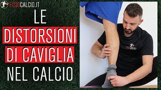 Le Distorsioni di Caviglia nel Calcio [upl. by Lucrece]