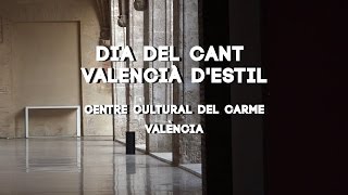 Dia del Cant Valencià dEstil a València [upl. by Ettegirb]