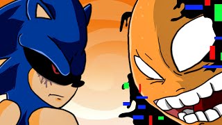 Corrupted Annoying Orange VS SonicEXE “SLICED”  Come Learn With Pibby x FNF Animation [upl. by Dianemarie]