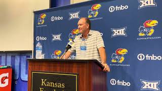 Lance Leipold previews West Virginia [upl. by Fenwick]