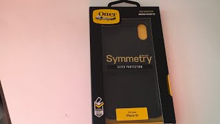 My Unboxing and Review of the OtterBox Symmetry Case For The iPhone XR [upl. by Desirae612]