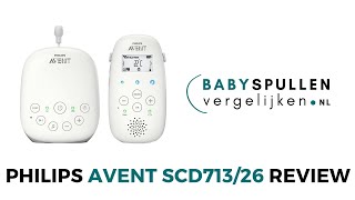 Philips Avent SCD71326 babyfoon review nederlands [upl. by Ayn191]