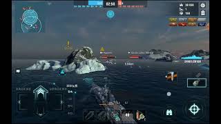 World of Warships Blitz  Tier 8 France Cruiser Bayard 25 [upl. by Ahsaret]