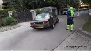 BMW E21 Triple Weber Carburettor Wheel Spin [upl. by Croteau971]