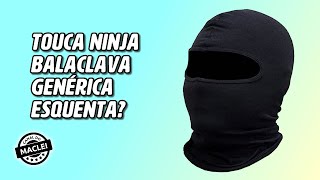 COMPREI UMA BALACLAVA GENÉRICA FOI UMA BOA COMPRA [upl. by Gilchrist]