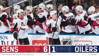 Oct 14 Sens vs Oilers  Postgame Media [upl. by Bronder]