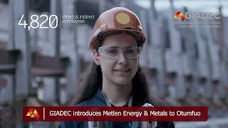 GIADEC Introduces Metlen Energy amp Metals to Otumfuo [upl. by Ileak]