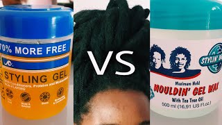 GEL VS WAX  WHICH IS BETTER TO LAY YOUR EDGES [upl. by Prudi]