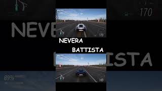 Rimac Nevera VS Pininfarina Battista 14 Mile in Forza Horizon 5 [upl. by Oned264]