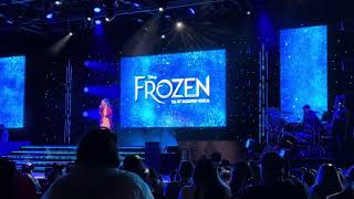 Caissie Levy Performs quotLet It Goquot From Frozen  EPCOT  Festival of the Arts  Walt Disney World [upl. by Bach]