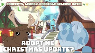 Adopt me Christmas update release date leaks and concepts adoptme 🎄⭐️ [upl. by Cod713]