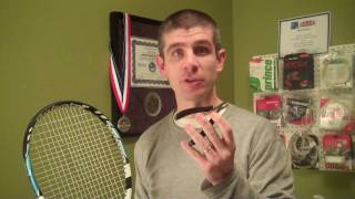 How to Properly Cut Out Broken Tennis Strings [upl. by Anairb]