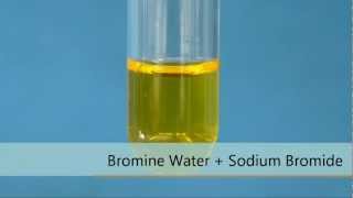 Bromine Water  Sodium Bromide [upl. by Drice363]