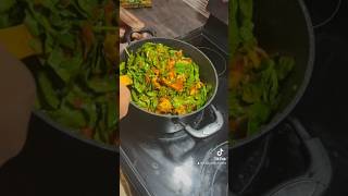 How to cook Efo riro  Nigerian Spinach Stew cookwithme eforiro nigerianfood easyrecipe [upl. by Nomyad205]