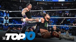 Top 10 SmackDown moments WWE Top 10 April 7 2023 [upl. by Ainuj]