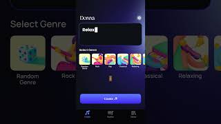 Create ADHD relief songs for yourself with Donna AI SongampMusic Maker aimusicgenerator aisongs [upl. by Lehcor]