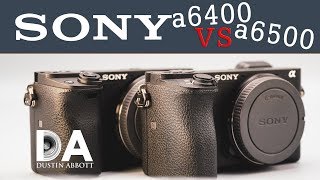 Sony a6400 vs a6500 Sensor Comparison  4K [upl. by Ylrevaw]