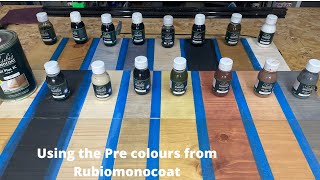 HOW to USE Rubio Monocoat PRE Age and PRE Colors for a Perfect Finish [upl. by Kareem885]