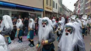 Guggemussik Wasserfalleschränzer An De Liestal Fasnacht 1822024 [upl. by Lilithe598]