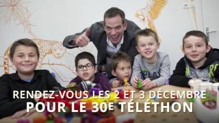 GAROU EST LE PARRAIN DU TÉLÉTHON 2016 [upl. by Rj861]