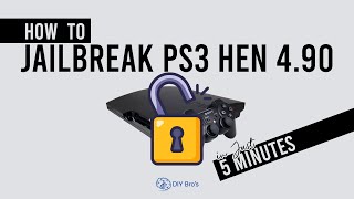 How to install hen on ps3 490 with usb  Just in 5 minutes  DIY Bros [upl. by Pauline]