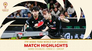 AkaeTanaka vs MoylandNaresh  JPN vs USA XD  Stage 2  ITTFWorldCup 2024 [upl. by Aneled894]