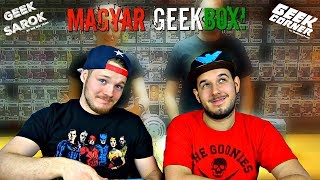 Első Magyar GeekBox  GeekCorner Mystery Box Bontás [upl. by Derdlim]