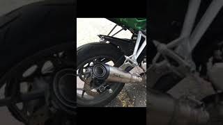 Benelli 302r SC project s1 original exhaust [upl. by Hannavas]