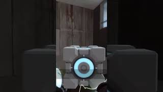 I dropped my Cube portal2 portal2gameplay halflife [upl. by Norra]