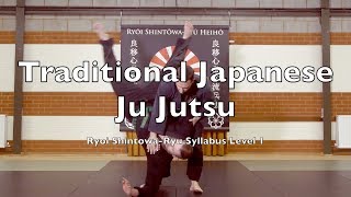 54 JuJutsu Techniques  Self Defence Syllabus  Traditional Japanese Ju Jutsu Ryu [upl. by Yardley560]