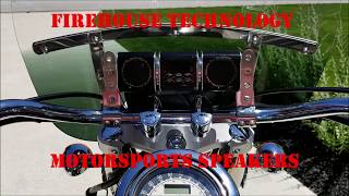 Firehouse Technology Motorcycle ATV Stereo Speaker Systems [upl. by Babs]