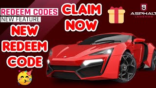 Asphalt 9  New REDEEM Gift Code  Hurry Up Claim Now 🥳 [upl. by Preston]