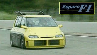 Worlds Fastest Cars  Renault Espace F1  35 litre V10 engine  800 bhp [upl. by Suissac]