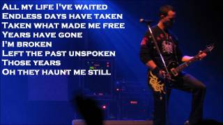 Shed My Skin by Alter Bridge Lyrics [upl. by Trinetta]