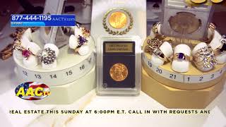 Americas Auction Channel Live Online Auctions for Jewelry Coins Real Estate amp More [upl. by Anelrihs979]