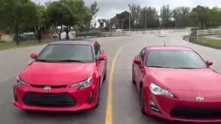 2014 Scion tC vs 2014 Scion FRS [upl. by Erdnael]