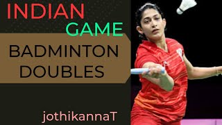 badminton doubles match  2112 vs ampds vs jk ampav sk badminton rally smashjothikannat wolfgame [upl. by Akitan798]