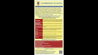 Cambridge School Delhi Recruitment 2024  Teaching amp NonTeaching Jobs Open Now [upl. by Catlaina]