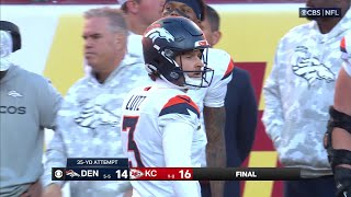 Broncos vs Chiefs CRAZY ENDING [upl. by Ahsoyem]