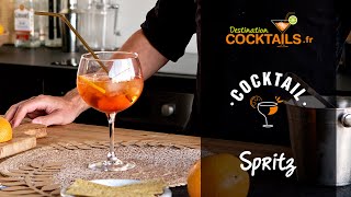 Cocktail Aperol  Comment faire un Spritz [upl. by Yrrek276]